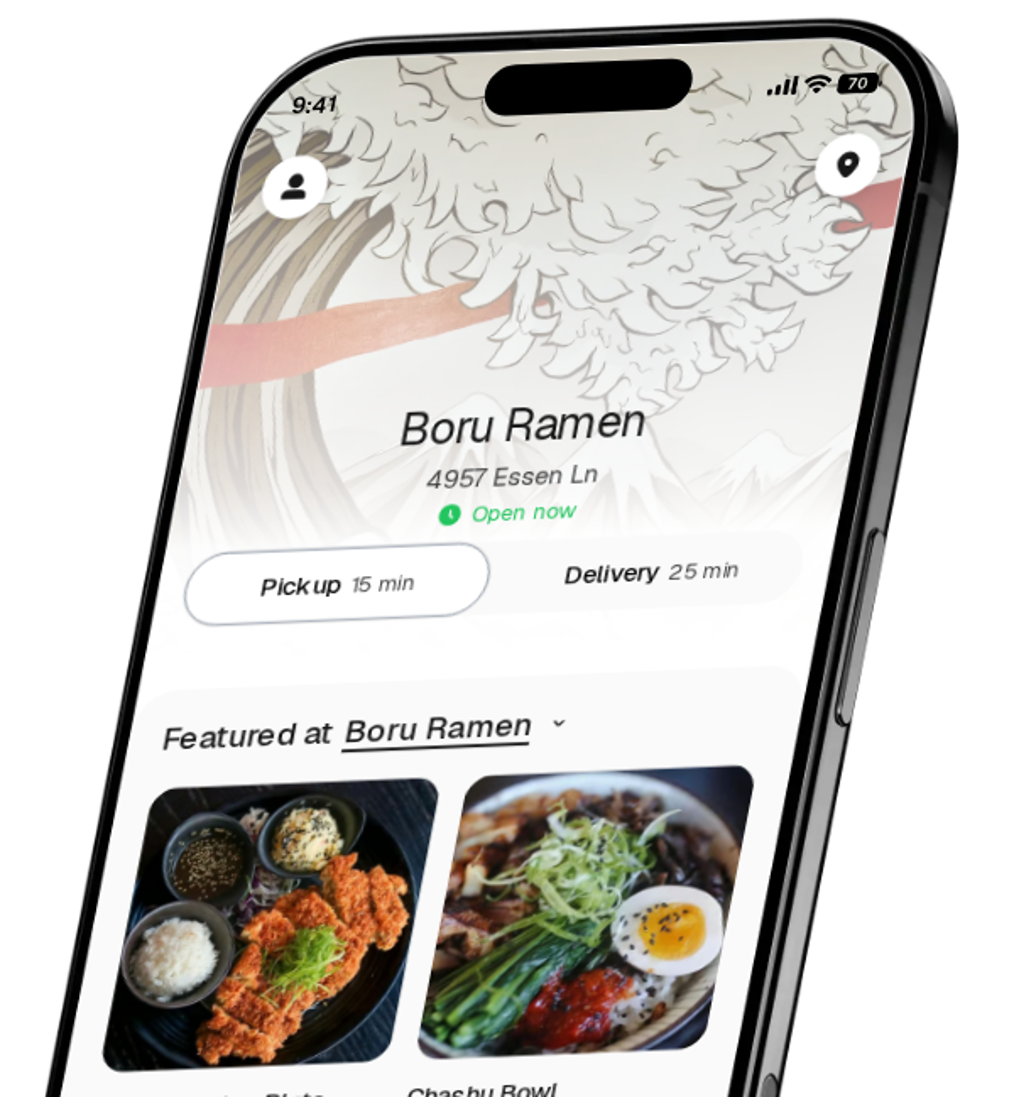 Boru Ramen app preview