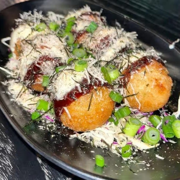 Takoyaki.