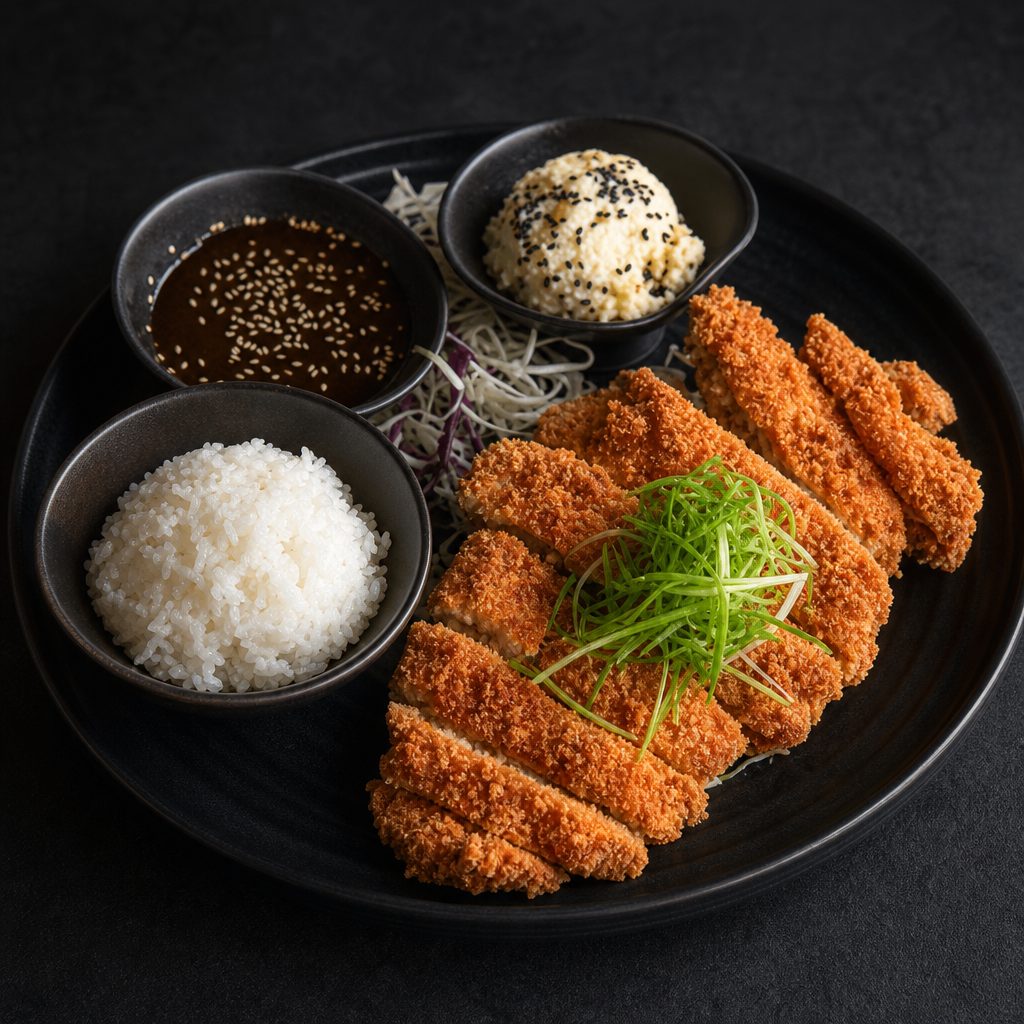 Chicken Katsu Plate.
