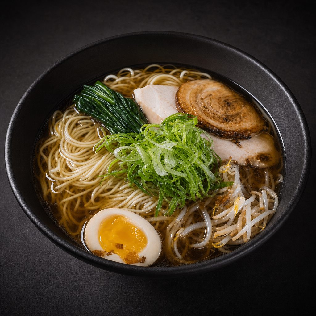 Classic Tori-Shoyu Ramen.